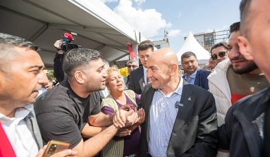 Başkan Soyer Örnekköy’de temel atma töreninde konuştu: “Mesaimin son saatine kadar çalışmaya devam edeceğim”