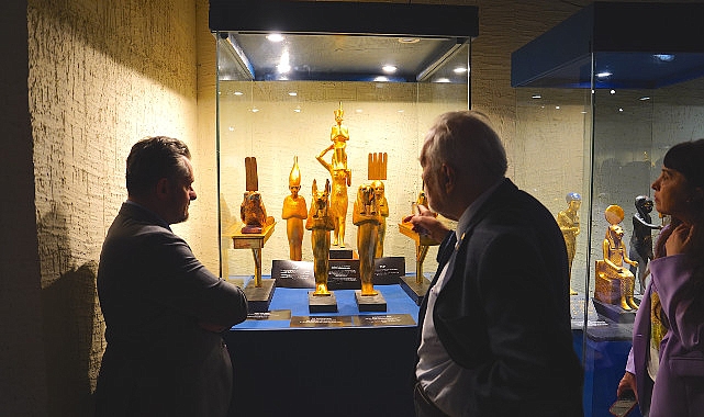 Olağanüstü bir Antik Mısır deneyimi sunan ‘Tutankhamun, Çocuk Firavunun Hazineleri’ sergisi Ankara’da açıldı