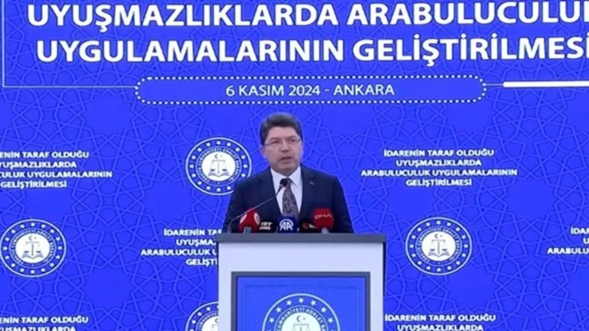 Bakan Tunç: Arabuluculuğa önem vermeye devam edeceğiz