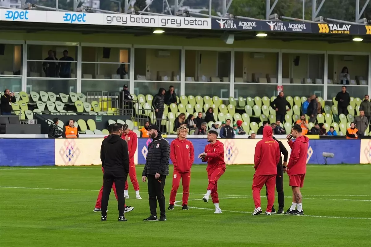 Bodrum FK-Galatasaray Maçında İlk Yarı 0-0 Sona Erdi