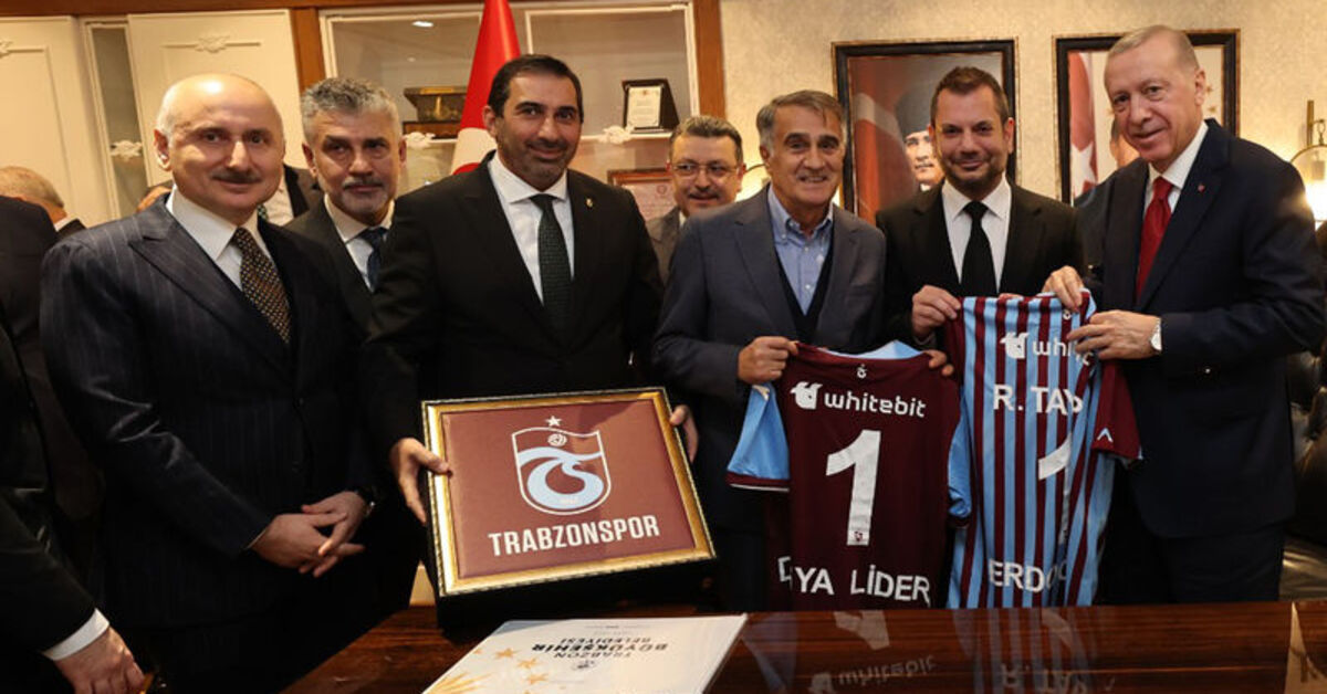 Trabzonspor’dan Cumhurbaşkanı Erdoğan’a teşekkür